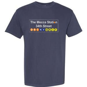 The Mecca Station 34th Street New York Basketball Garment-Dyed Heavyweight T-Shirt