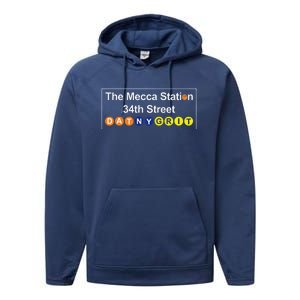 The Mecca Station 34th Street New York Basketball Performance Fleece Hoodie