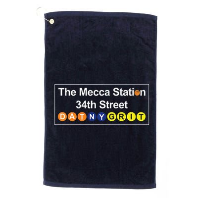 The Mecca Station 34th Street New York Basketball Golf Towel
