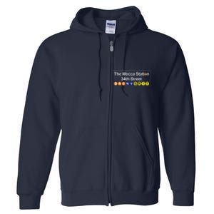 The Mecca Station 34th Street New York Basketball Full Zip Hoodie