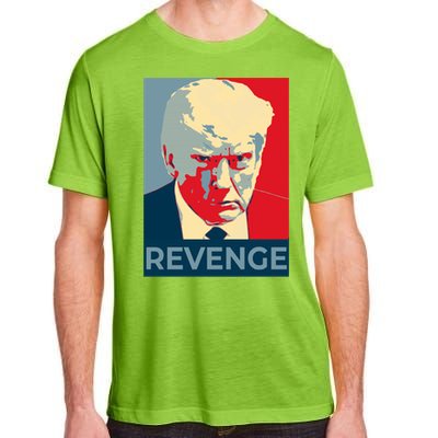 Trump Mug Shot Revenge Gift Adult ChromaSoft Performance T-Shirt