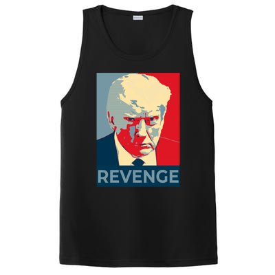 Trump Mug Shot Revenge Gift PosiCharge Competitor Tank