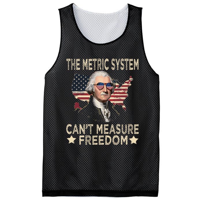 The Metric System CanT Measure Freedom Mesh Reversible Basketball Jersey Tank