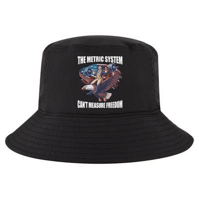 The Metric System CanT Measure Freedom Funny 4th Of July Cool Comfort Performance Bucket Hat