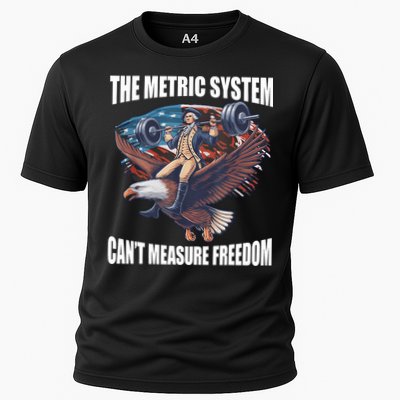 The Metric System CanT Measure Freedom Funny 4th Of July Performance Shirt