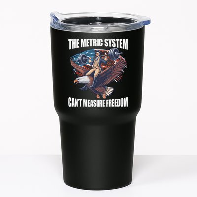 The Metric System CanT Measure Freedom Funny 4th Of July Tumbler