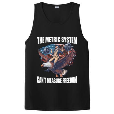 The Metric System CanT Measure Freedom Funny 4th Of July PosiCharge Competitor Tank