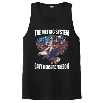 The Metric System CanT Measure Freedom Funny 4th Of July PosiCharge Competitor Tank