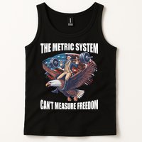 The Metric System CanT Measure Freedom Funny 4th Of July Tank Top