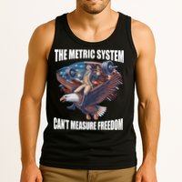 The Metric System CanT Measure Freedom Funny 4th Of July Tank Top