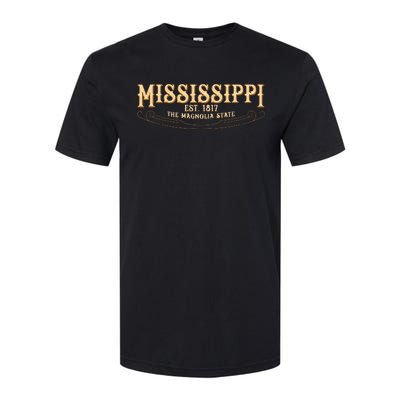 The Magnolia State Mississippi Softstyle® CVC T-Shirt