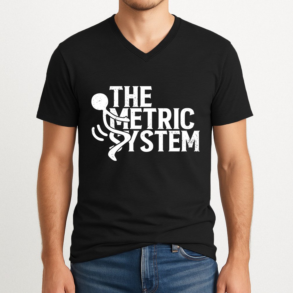 The Metric System V-Neck T-Shirt
