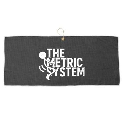 The Metric System Large Microfiber Waffle Golf Towel
