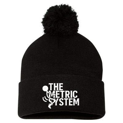 The Metric System Pom Pom 12in Knit Beanie
