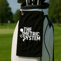 The Metric System Golf Towel