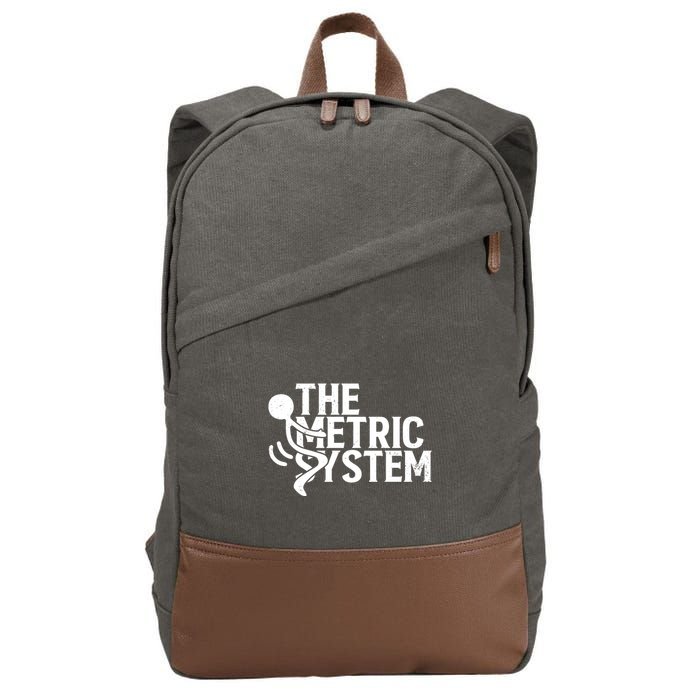 The Metric System Cotton Canvas Backpack