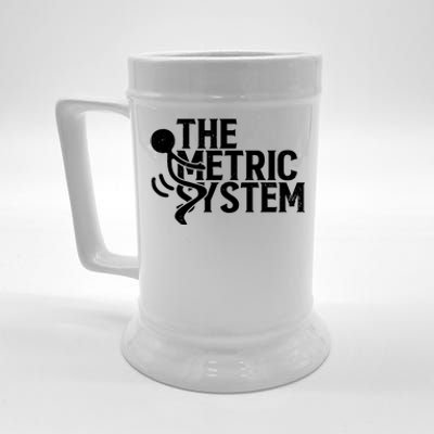 The Metric System Beer Stein