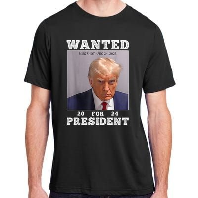 Trump Mug Shot - Donald Trump Mug Shot - Never Surrender Adult ChromaSoft Performance T-Shirt