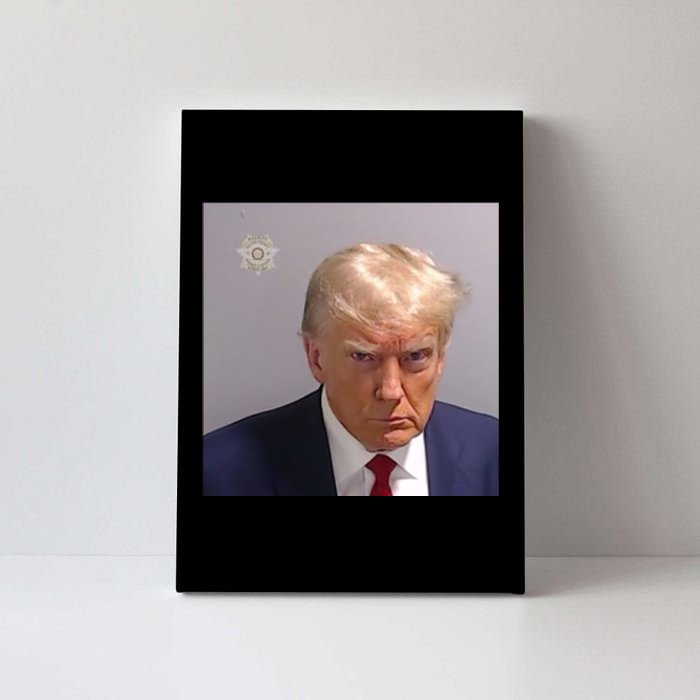 Trump Mug Shot Trump Jail Trump Arrested Canvas