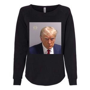 Trump Mug Shot Trump Jail Trump Arrested Womens California Wash Sweatshirt