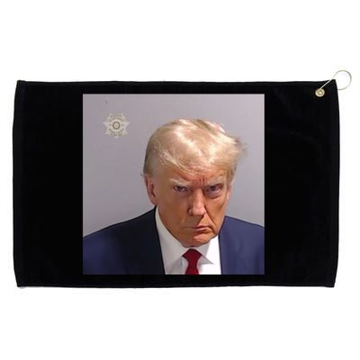 Trump Mug Shot Trump Jail Trump Arrested Grommeted Golf Towel