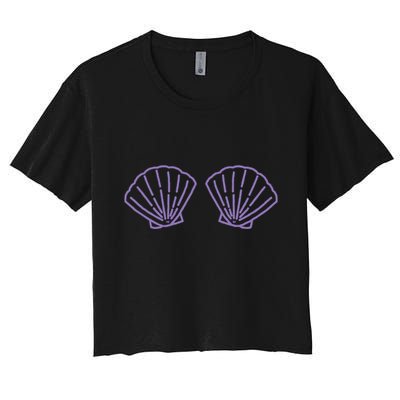 Two Mermaid Shell Bra Mermaid Bra Bikini Costume Crop Top
