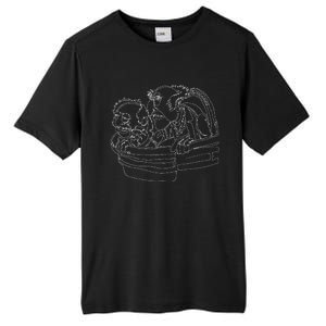 The Muppets Statler And Waldorf Heckling Outline Tall Fusion ChromaSoft Performance T-Shirt