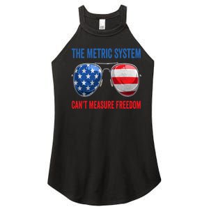 The Metric System Can’t Measure Freedom 4th Of July Women's Perfect Tri Rocker Tank