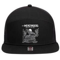 The Menzingers Some Of It Was True 7 Panel Mesh Trucker Snapback Hat