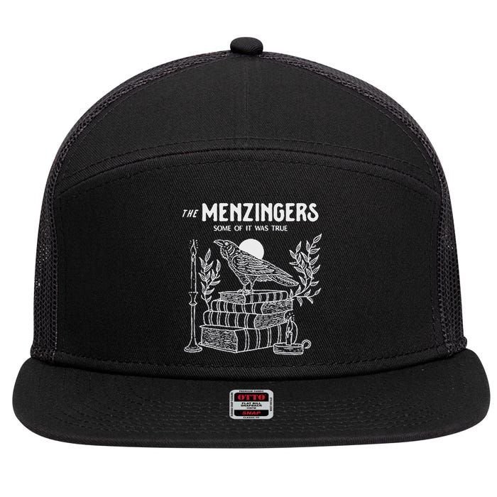 The Menzingers Some Of It Was True 7 Panel Mesh Trucker Snapback Hat