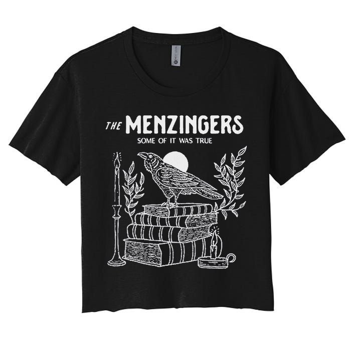 The Menzingers Some Of It Was True Women's Crop Top Tee