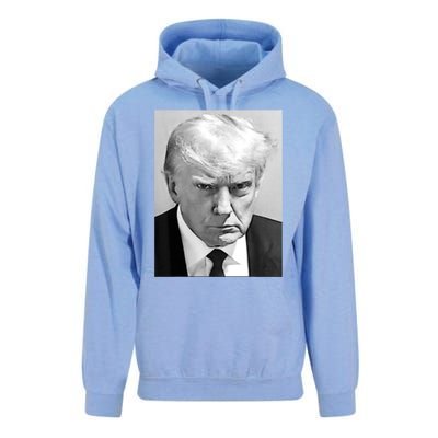 Trump Mug Shot Donald Trump Mug Shot Gift Unisex Surf Hoodie