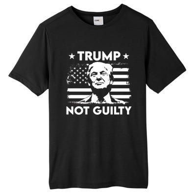 Trump Mug Shot, Trump Not Guilty Pro Trump Supporter Tall Fusion ChromaSoft Performance T-Shirt