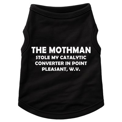 The Mothman Stole My Catalytic Converter Doggie Tank