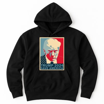 Trump Mug Shot 2024 Save America Trump Hoodie