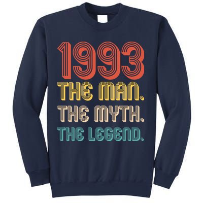 The Man The Myth The Legend 1993 30th Birthday Sweatshirt