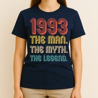 The Man The Myth The Legend 1993 30th Birthday T-Shirt