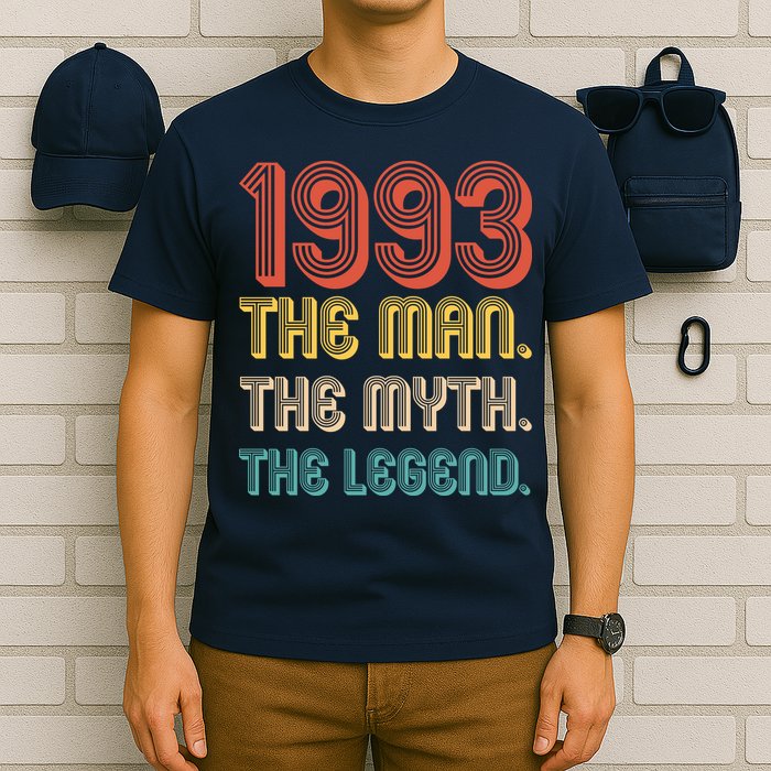 The Man The Myth The Legend 1993 30th Birthday T-Shirt