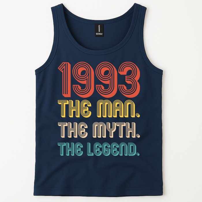 The Man The Myth The Legend 1993 30th Birthday Tank Top