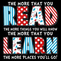 The More That You Read And Learn The More Places Youll Go Flexfit Unipanel Trucker Cap