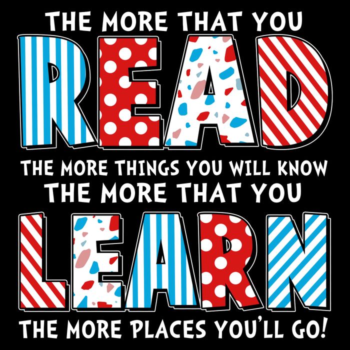 The More That You Read And Learn The More Places Youll Go Flexfit Unipanel Trucker Cap