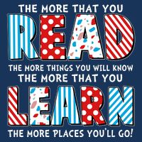 The More That You Read And Learn The More Places Youll Go 16 in Basic Backpack