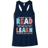 The More That You Read And Learn The More Places Youll Go Womens Tank Top