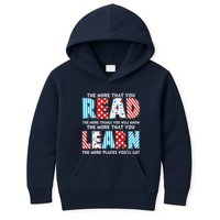 The More That You Read And Learn The More Places Youll Go Kids Hoodie