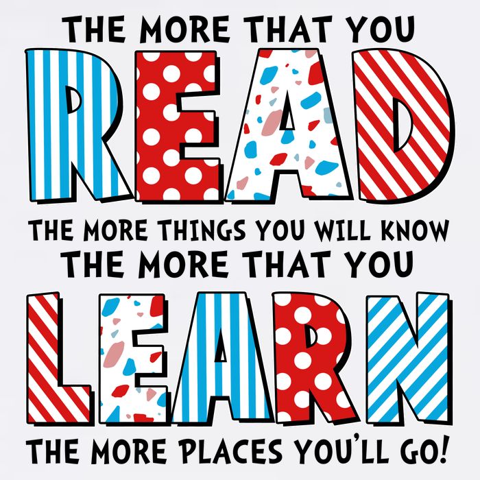 The More That You Read And Learn The More Places Youll Go Garment-Dyed Sweatshirt