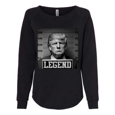 Trump Mugshot, Trump Mug Shot Womens California Wash Sweatshirt