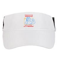 Throw Me To The Werewolves And ILl Come Back Pregnant Adult Drive Performance Visor