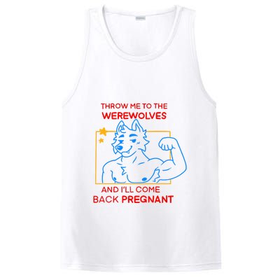 Throw Me To The Werewolves And ILl Come Back Pregnant PosiCharge Competitor Tank