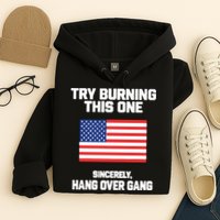 Tom Macdonald Try Burning This One Sincerely Hang Over Gang Hoodie