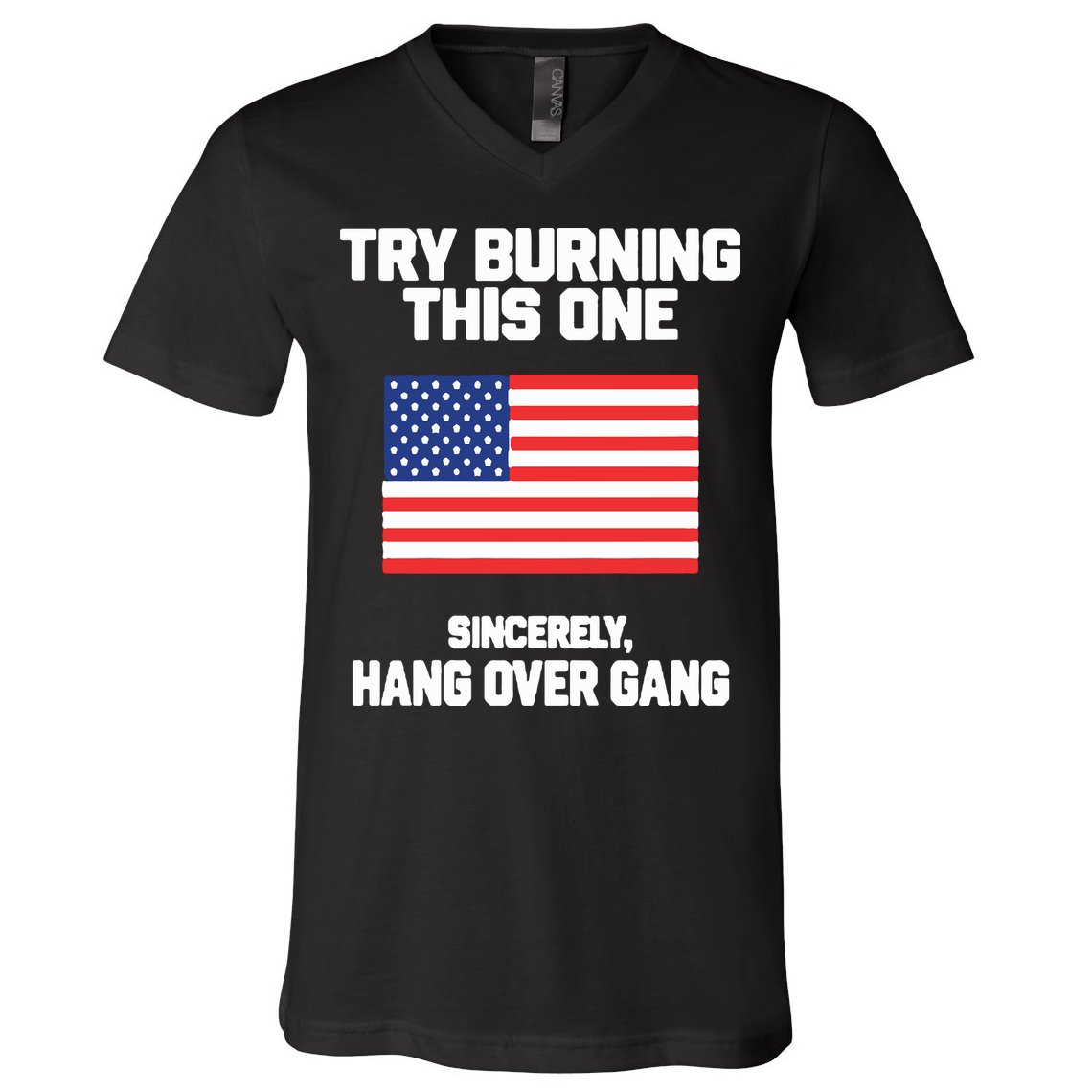 Tom Macdonald Try Burning This One Sincerely Hang Over Gang V-Neck T-Shirt